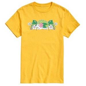Men's - Pokémon - Shaymin Floral- Men's Short Sleeve Graphic T-Shirt Short Sleeve Graphic T-Shirt - 1 of 4