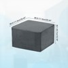 Unique Bargains Elastic Living Room Bedroom Square Foot Stool Cover - 2 of 4