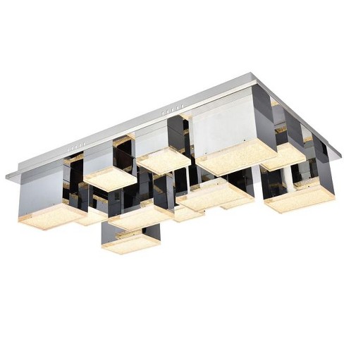 Elegant Lighting 5100f12 Glasgow 17 11 16 Wide Integrated Led