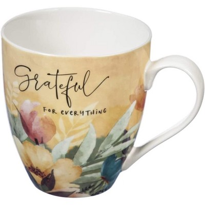 Evergreen Ceramic Cup O' Java 17oz Sunday Morning Grateful