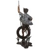 Design Toscano Swinging Tommy on His Tire Cast Bronze Garden Statue - 4 of 4