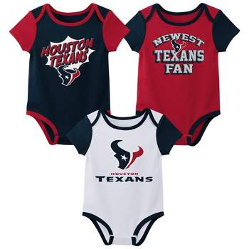 NFL Houston Texans Infant Boys' 3pk Bodysuit