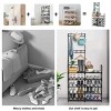 5-Tier Shoe Rack Shoe Storage Organizer, Freestanding Coat and Shoe Rack, 25-30 Pairs Shoe Shelf for Entryway Closet - 4 of 4