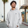 Dalix Astronaut Embroidery Relaxed Hoodie Soft Fleece Sweatshirt Fit Lounge Mens - 4 of 4