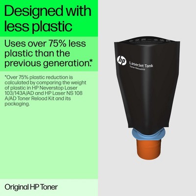 HP Inc. 153X Blk LaserJet Tank Toner Rld Kit, ~5,000 pages, W1530X