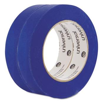 Universal Premium Blue Masking Tape w/Bloc-it Technology 24mm x 54.8m Blue 2/Pack PT14025