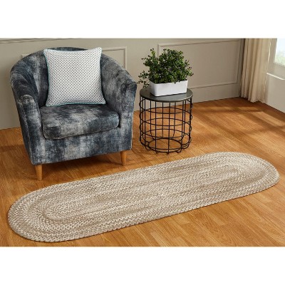 Better Trends Ombre Collection Reversible Rug 100% Cotton Chenille, Super Soft & Plush Indoor Area Utility Rug
