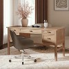 Zurina Modern 56 Rectangular Desk with Solid Wood Legs|HULALA HOME - 3 of 4