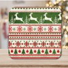 Courtside Market Holiday Plaid Candle Collection ~ Peppermint Bliss 20 oz Soy Wax Candle with Decorative Art Lid - 3 of 3