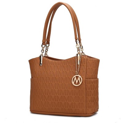 MKF Collection Malika M Signature Women’s Vegan Leather Handbag Satchel by Mia K