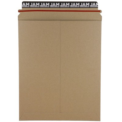 JAM Paper Stay-Flat Photo Mailer Envelopes 9.75x12.25 Self-Adhesive Closure 8866642B