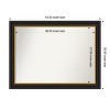 Amanti Art Sierra Non-Beveled Wood Framed Bathroom Vanity Wall Mirror - 3 of 4