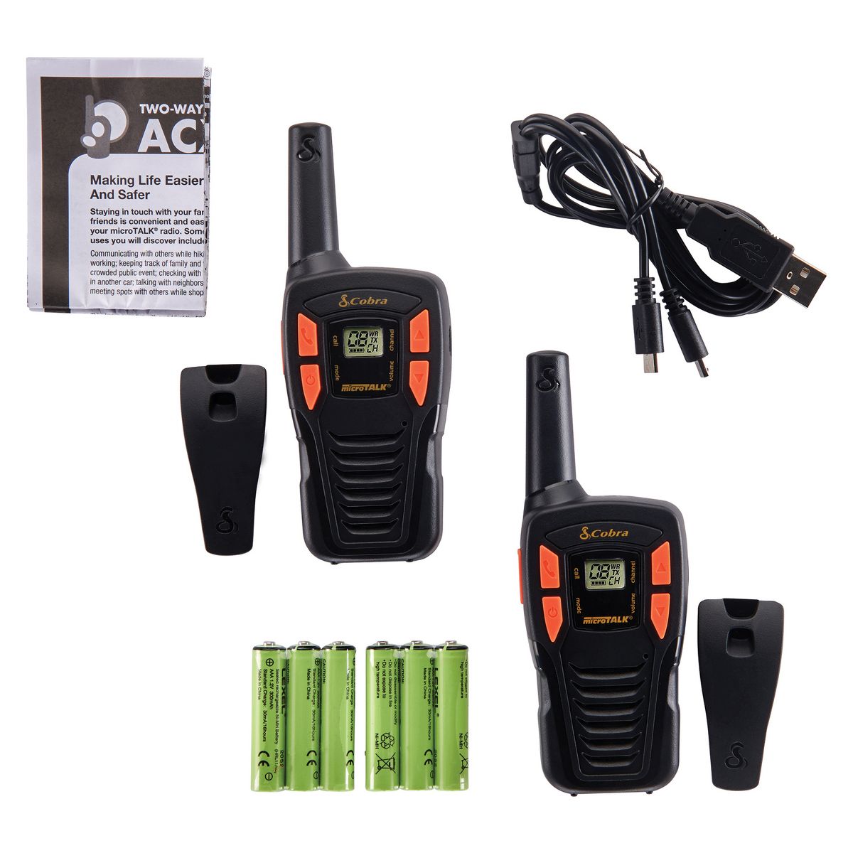 Cobra ACXT145 16-Mile Range FRS 2-Way Radios - thumbnail 6