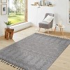 ChicFurnit Rugs 5'x7' Vintage Waterproof Extra Large Area Rugs Carpet Non-Slip Rug Pads Washable Rug for Indoor Room, Multicolored, 90"*63"*0.28" - 2 of 4