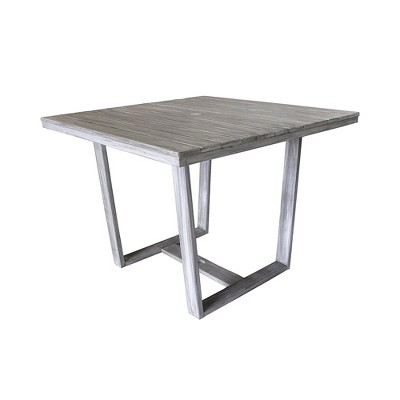 Courtyard Casual Bay Side Outdoor Square Dining Table
