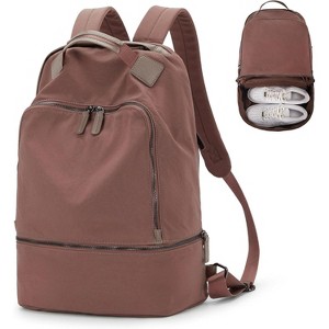 Lightweight Waterproof Gym Backpack, Sports Bag with Shoe and Wet Pockets, Durable for Workout & Travel - 1 of 4