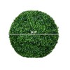 Syemin Artificial Plant Set of Artificial Ball Boxwood Topiary Trees Ball Indoor Outdoor Fake Plants for Home Office, Green, 19.8"*19.8"*19.8" - 3 of 4