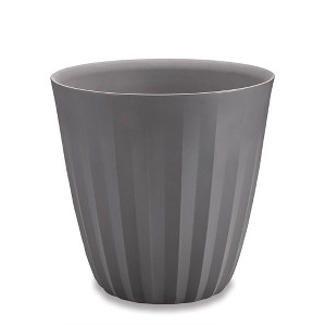 Crescent Garden Pleat Modern Round Indoor/Outdoor Pot - 1 of 4