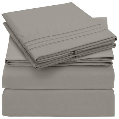 4 Piece Microfiber Sheet Set - Mellanni