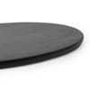 SEVOBAL Serving Platters Oval Mango Wood Cheese Board, Elegant Serving Platter for Stylish Entertaining, Family Party, Black, 17.91"*9.84"*0.59" - 4 of 4