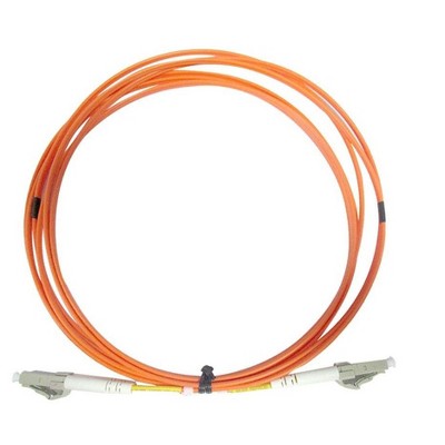 Monoprice OM2 Fiber Optic Cable - 2 Meters, LC/UPC-LC/UPC, Multi Mode, Duplex, 50/125 micrometer Type, 2.0mm, OFNR
