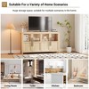 Large Buffet Cabinet with Storage, Sideboard Buffet Cabinet with Glass Doors - 4 of 4