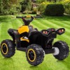 Kids Atv Ride-On Car - 4 Wheeler Electric Motorcycle, Remote, Forward/Reverse, Shock Absorber, Music Player, Usb, Ideal Toddler Gift - 2 of 4