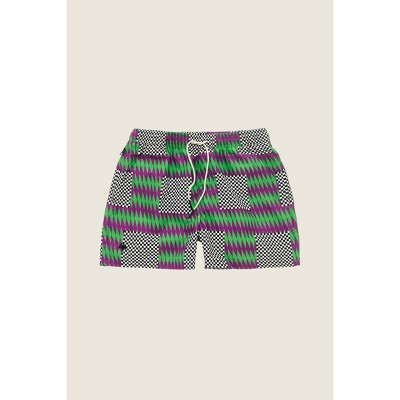 Men's Orchid Chess Swim Shorts - OAS