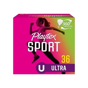 Playtex Sport Plastic Tampon Ultra Absorbency - 36ct - 1 of 4