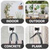 Phiestina Butterfly-Style Hanging Hooks, Bathroom & Wardrobe Door-Mounted Hooks, 3-Pack - 4 of 4