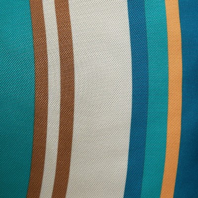 Santa Fe Stripe Water-Resistant Polyfiber Bench Cushion, 48" x 18"