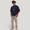 Anna-Kaci Active Men's Classic Short Sleeve Crew Neck T-Shirt with Relaxed Fit and Timeless Style - 3 of 4