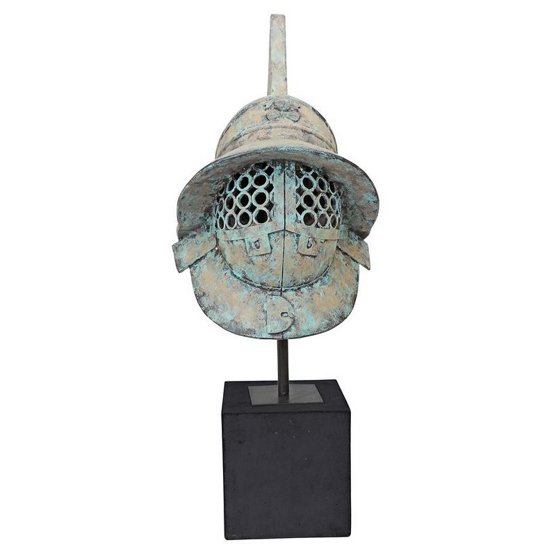 Design Toscano Ancient Roman Pompeii Gladiator Helmet Statue, 2 of 7