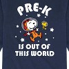 Boys' - Peanuts - Pre K is Out of This World Long Sleeve Graphic T-Shirt - 2 of 4