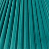 Springcrest 7" Top x 15" Bottom x 10" High x 10 3/4" Slant Lamp Shade Replacement Medium Green Empire Round Velvet Arc Pleated Spider Harp Finial - 2 of 4