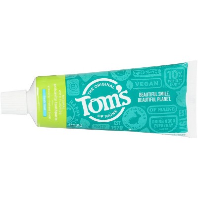 Tom's Of Maine Anticavity Fluoride Toothpaste Fresh Mint, 3 Oz
