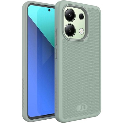 TUDIA MergeGrip Compatibel Met Xiaomi 15T 5G (2025) Hoesje Militaire Kwaliteit Dubbellaags Schokbestendig Antislip Stevige Bescherm Case (Dennengroen
