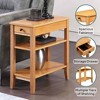 American Heritage 3 Tier End Table with Drawer - Breighton Home - 4 of 4