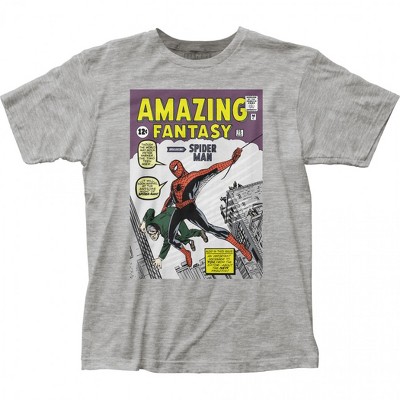 Adult Spider-Man Amazing Fantasy Cover Art T-Shirt - XLarge