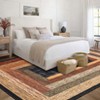 Nasitip Modern Abstract Stripe Area Rugs for Living Room Soft Low Pile Non-Sliping, Machine Washable - 4 of 4