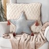 16” Star Shape Throw Pillow Light Blue - National Tree Company - image 2 of 3