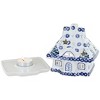Blue Rose Polish Pottery L020 Manufaktura House Luminary - 2 of 4