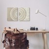 Stupell Industries Rustic Mandala Boho Pattern Canvas Wall Art - 2 of 4