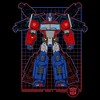 Boy's Transformers Optimus Prime Grid T-Shirt - image 2 of 4