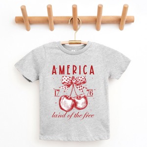 The Juniper Shop Land Of The Free Cherries Youth Short Sleeve Tee - 1 of 4