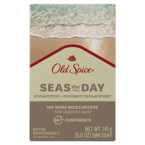 Old Spice Premium Bar Soap - Eucalyptus and Coconut Cream Scent - 5oz - 1 of 4