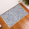 Sussexhome Monument Collection Cotton Heavy Duty Low Pile Area Rug , 2' x 3' - 2 of 4