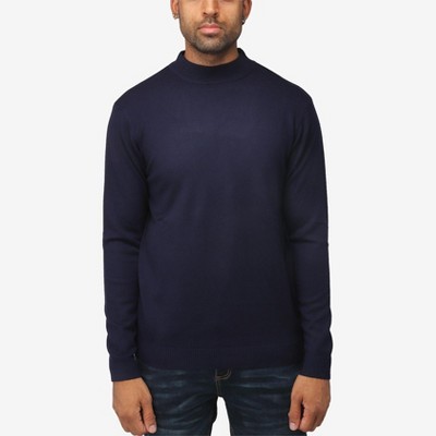 thumbnail image 2 of X RAY Men's Mock Neck Pullover Sweater - Ultra Soft Slim Fit Long Sleeve Turtleneck 2 of 12