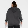Women's Fabulously Wicked Graphic Hooded Sweatshirt - Black - 3 of 3
