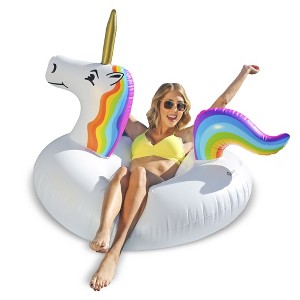 GoFloats Party Tube Inflatable Raft, Float in Style (for Adults and Kids) - 1 of 1
